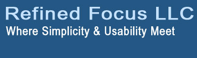 Refined Focus - Where Simplicity & Usability Meet